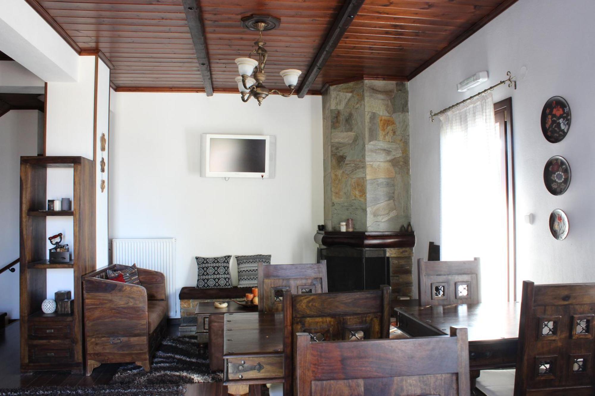 Archontiko Xantha Hotel Makrinitsa Bagian luar foto