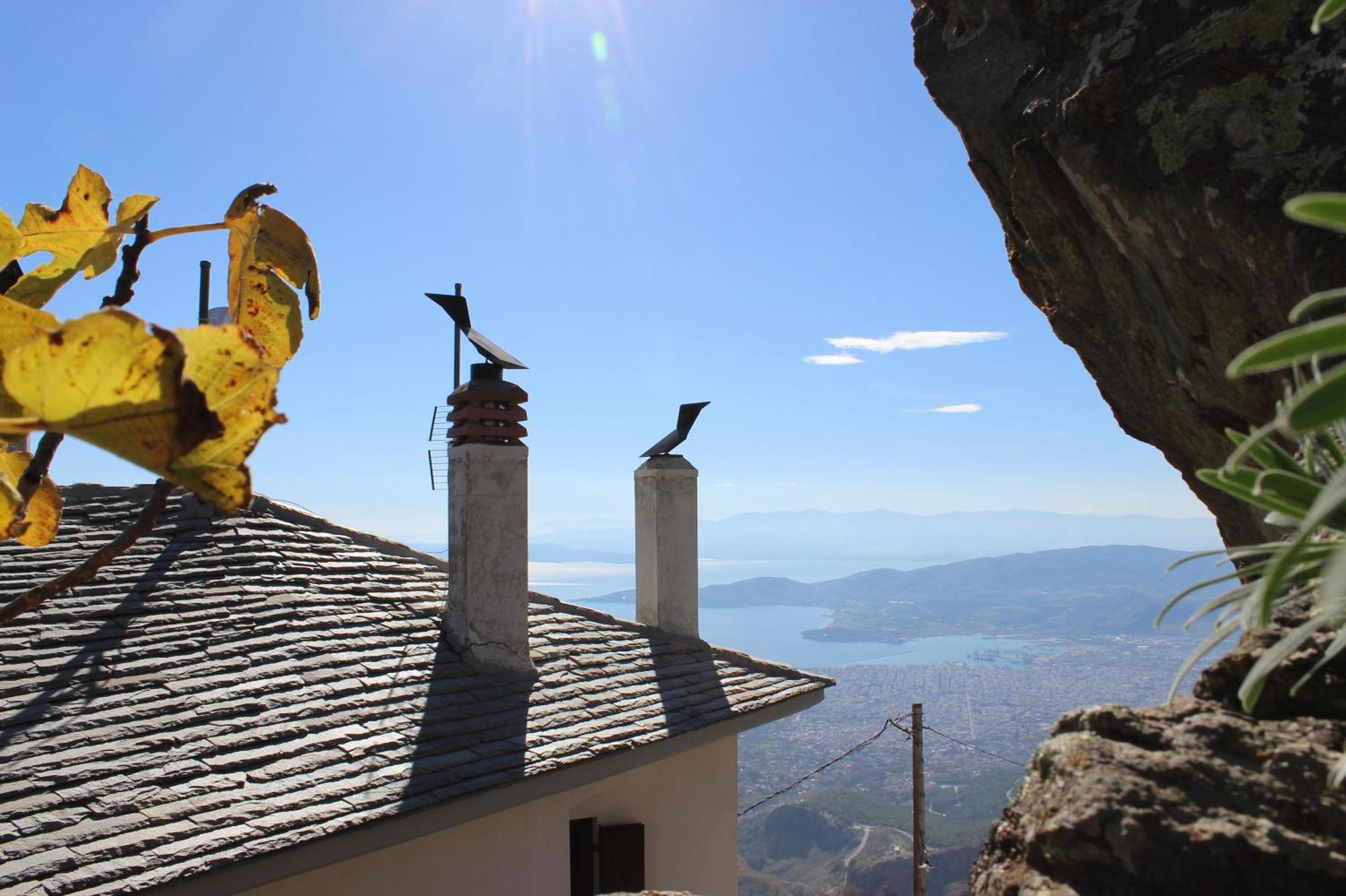 Archontiko Xantha Hotel Makrinitsa Bagian luar foto